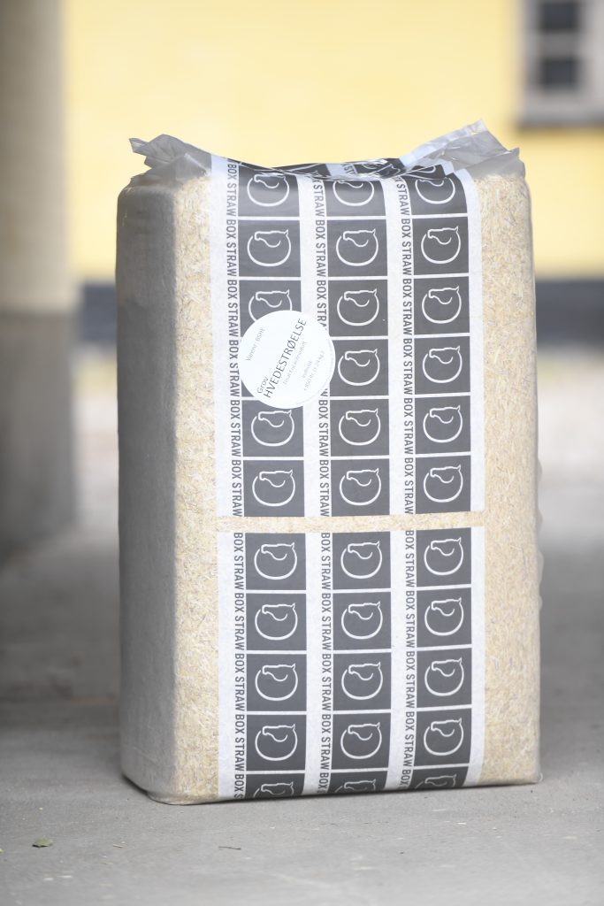 Hvedestrøelse uden duft fra Box Straw